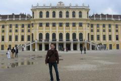 Visiting Schonbrunn Palace, Vienna, Austria