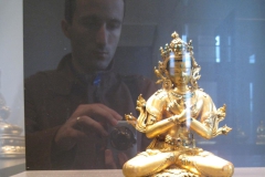 With Buddha Vajradhara, Ritberg Museum, Zurich, Switzerland